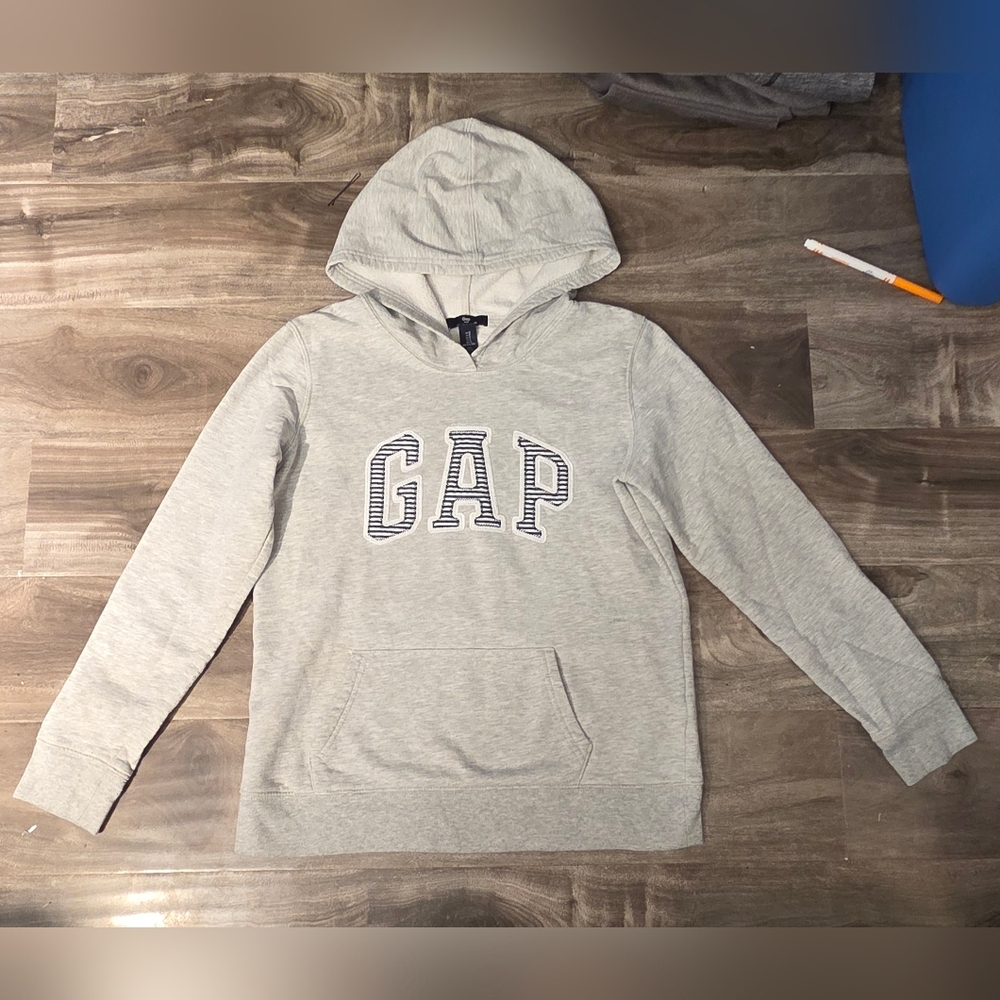 GAP Navy Blue Hoodie with Logo